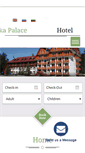 Mobile Screenshot of hoteliglikapalace.com